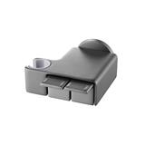 LIVINOX 2WAY FAUCET LT-PP321GM WITH BIDET HOLDER + PIANO BUTTON GUN METAL BLACK