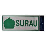 SHIN YIH SIGNAGE 5"X12" SW427 SURAU