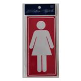 SHIN YIH SIGNAGE 4"X8" SW709 TOILET - LADIES