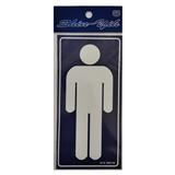 SHIN YIH SIGNAGE 4"X8" SW708 TOILET - GENTS