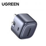 UGREEN NEXODE 30W USB-C PD GAN FAST CHARGER + USB-C TO USB-C CABLE 1M (SPACE GRAY)