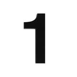 S&T NUMBERING ARABIC 1 75MM BLACK