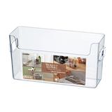 CLEAR STORAGE BOX WITH HANDLES KEYWAY 26X8.5X13.7CM TLS810