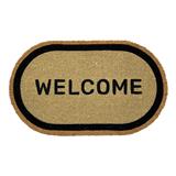HLS DUST MAT COIR CAPSULE 45X75CM BROWN