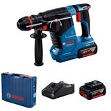BOSCH 18V CORDLESS ROTARY HAMMER GBH187-LI ONE CHUCK KIT (X2 4.0Ah BATTERIES)