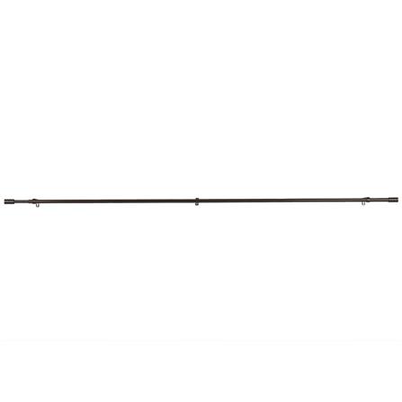 HLS CURTAIN ROD 19MM CANDERA 120-210CM DARK BROWN