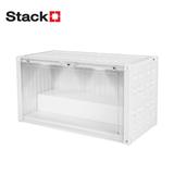 MODEL BOX WITH LIGHT STACKO 35.5X19X17.5CM WHITE