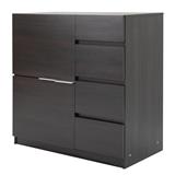 MULTIFUNCTIONAL CABINET LUVORA KOMMODE LVR0035 DARK BROWN [EXCLUSIVE FROM HOMEPRO THAILAND]