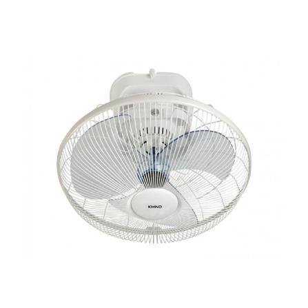 KHIND AUTO FAN AF1601 16" 50W 3BLADES 3SPEED WHITE
