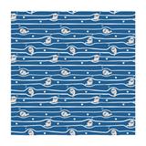 MOYA SHOWER CURTAIN ACS24229A BLUE 180X180CM