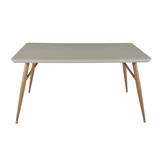 DINING TABLE FURDINI REGARD 1.5M GREY