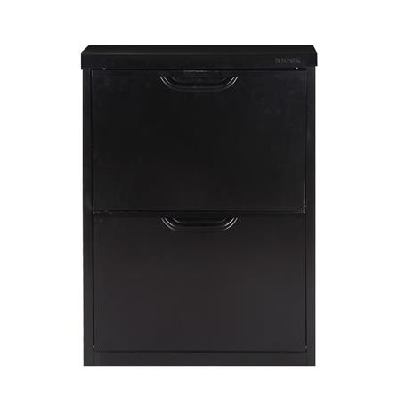 STEEL CABINET WITH SWING DOORS SW-102 BLACK [EXCLUSIVE FROM HOMEPRO THAILAND]