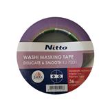 NITTO WASHI MASKING TAPE KJ-72D1 36MMx50M PURPLE