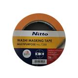 NITTO WASHI MASKING TAPE NO.7228 36MMx50M YELLOW