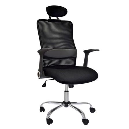 OFFICE CHAIR SURE PL-124 THUNDER BLACK [EXCLUSIVE FROM HOMEPRO THAILAND]