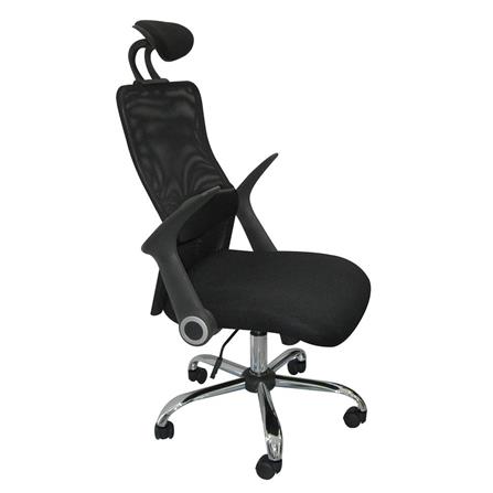 OFFICE CHAIR SURE PL-124 THUNDER BLACK [EXCLUSIVE FROM HOMEPRO THAILAND]