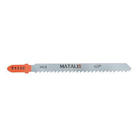MATALL JIGSAW BLADE T111C (FINE FOR ROUGH WOOD) 100MM 5PCS/PACK