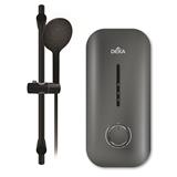 DEKA SHOWER HEATER AC PUMP WITH HAND SHOWER MIIZU 60 DARK GREY