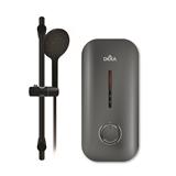 DEKA SHOWER HEATER DC PUMP WITH HAND SHOWER MIIZU 90 DARK GREY