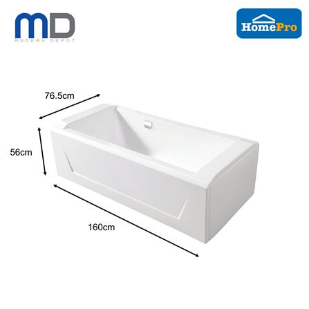 MD BATHTUB WITH PANEL SYDNEY MD-7312