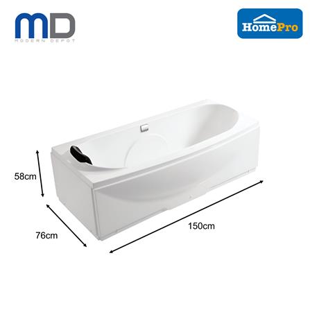 MD BATHTUB WITH PANEL SHERIDAN MD-7315