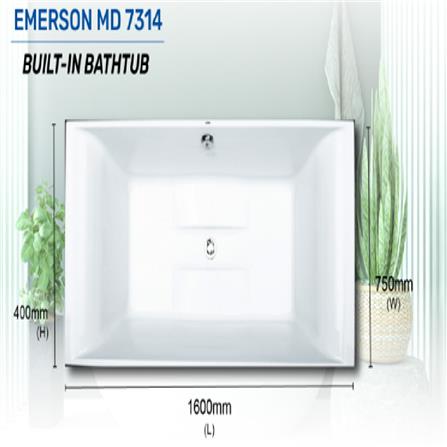MODERN DEPOT EMPTY BATHTUB WITH NO PANEL (MD-7314 EMERSON)