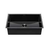 CABANA BUILT-IN KITCHEN JUMBO HONEYCOMB SINK CKS7847-BLACK 1BOWL 78CM WITH KITCHEN WATER TAP CB1530SS-BLACK