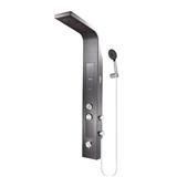 ALPHA SHOWER HEATER NON PUMP WITH RAIN SHOWER REVO-E MOCHA (CHROME SHOWER ACCESSORIES SET)