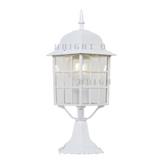 BRIGHT OBJECTIVES OUTDOOR GATE LAMP 8838-S E27 WHITE 14CM