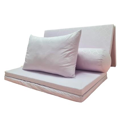 HLS 3in1 EASY TRAVEL MATTRESS SET 91X183CM-LILAC