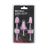 MATALL MOUNTED GRINDING STONE 6MM 5PCS/PCK