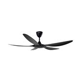 DEKA CEILING FAN BETA 5B MATT BLACK 56"