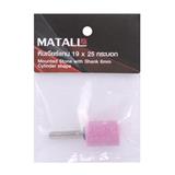 MATALL MOUNTED STONE WITH SHANK 19X25MM (CYLINDER SHAPE)