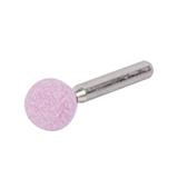 MATALL MOUNTED STONE WITH SHANK 5/8" (BALL SHAPE)