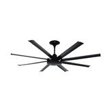 DEKA CEILING FAN TERRA 8B MATT BLACK 72"