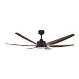 DEKA CEILING FAN NEON 66 LED DARKWOOD 66"
