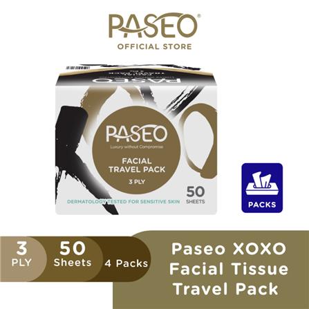 PASEO TRAVEL PACK 3PLY 4X50S