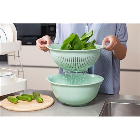 INOCHI YOKO BOWL AND COLANDER SET 23CM