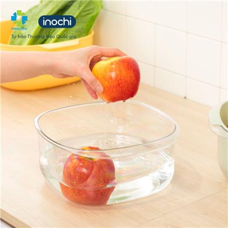 INOCHI YOKO SQUARE BOWL AND COLANDER SET 27CM