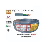FAJAR 1.5MM x 3 CORE FLEXIBLE CABLE (SIRIM)