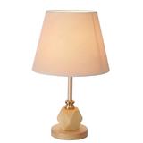 BRIGHT OBJECTIVES TABLE LAMP 16671 40CM LIGHT BROWN