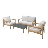 4-SEAT PATIO CONVERSATION SET BENETTA CELINNA GREY [EXCLUSIVE FROM HOMEPRO THAILAND]