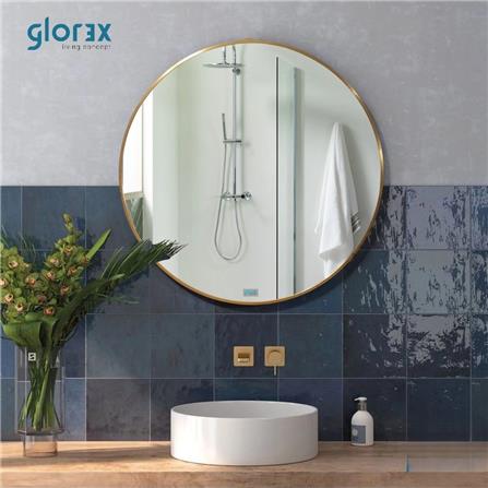 GLOREX ROUND MIRROR GLC RD60A282(GGD) 60CM GOLD