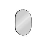 GLOREX MIRROR GLC 2004A/B OVAL 70X50CM BLACK