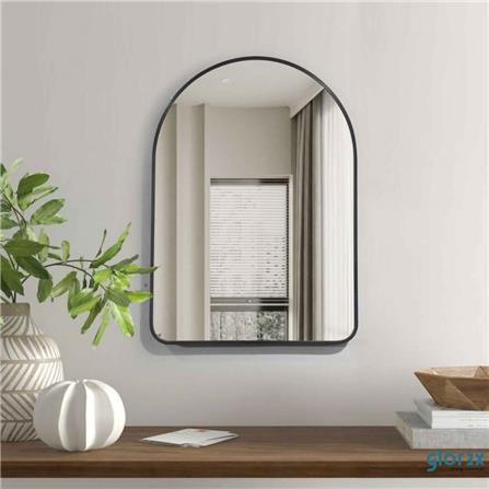 GLOREX ALUMINIUM FRAME MIRROR GLC 2003A/B 70x50CM BLACK