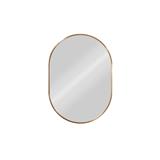 GLOREX OVAL MIRROR GLC 2004A/G 70x50CM GOLD