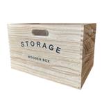 WOODEN BOX L 38X26X242CM BROWN