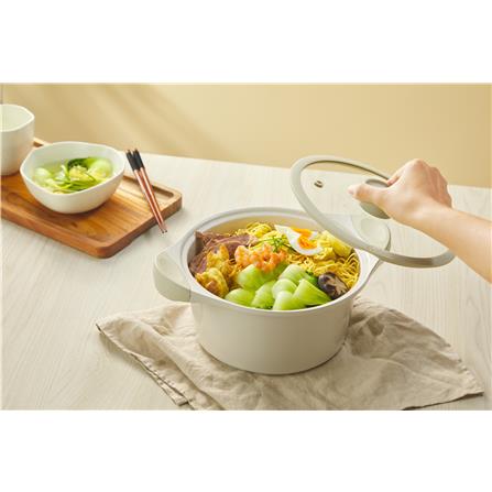 INOCHI OMI SIMPLE MARBLE POT 24CM