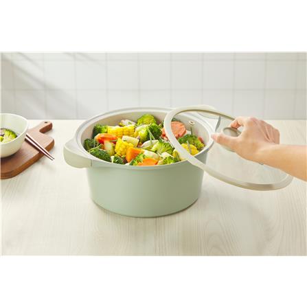INOCHI OMI SIMPLE MARBLE POT 24CM