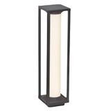 YETPLUS BOLLARD BL3311 H60 24W 3000K (WARM WHITE) STONE GREY 60CM